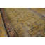 Tapis noué surdimensionné antique jaune clair délavé