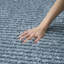  Tapis bleu ivoire à poils longs 5 pi 3 po x 7 pi 3 po Pacific-132200696-132200699
