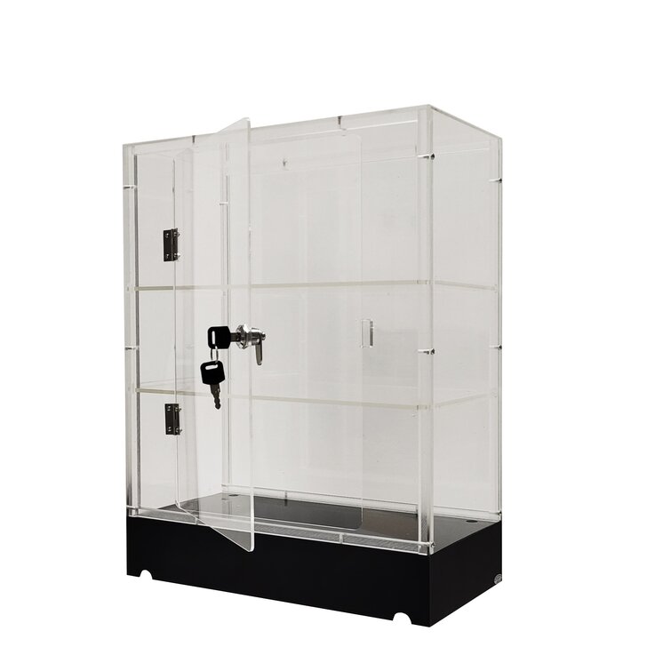 https://assets.wfcdn.com/im/98968948/resize-h755-w755%5Ecompr-r85/1686/168642488/Clear+Cabinet+Acrylic+Display+Removable+Shelf+Case+Plexiglass+Showcase+with+Lock+and+Key+Transparent.jpg