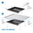 Mount-It! Attachable Drawer Under Desk, Large Slide Out Mountable Under Desk Pencil Tray & Organizer