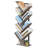 Poulsbo Geometric Storage Bookcase Tree Bookshelf-1508638888