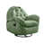 Green Suede Fabric selected