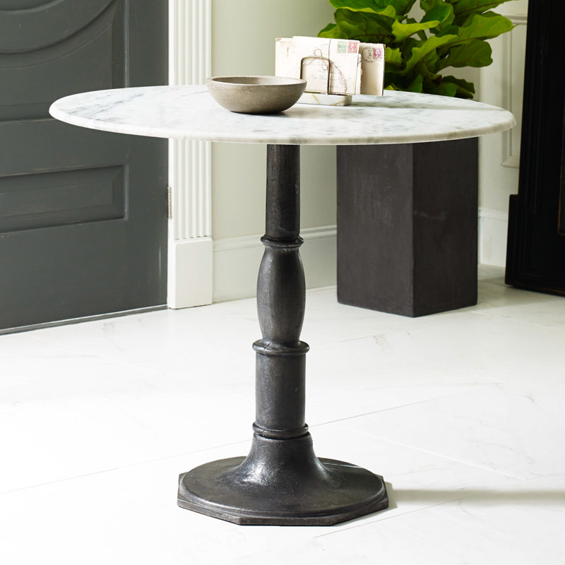 Lucy Round Marble Dining Table