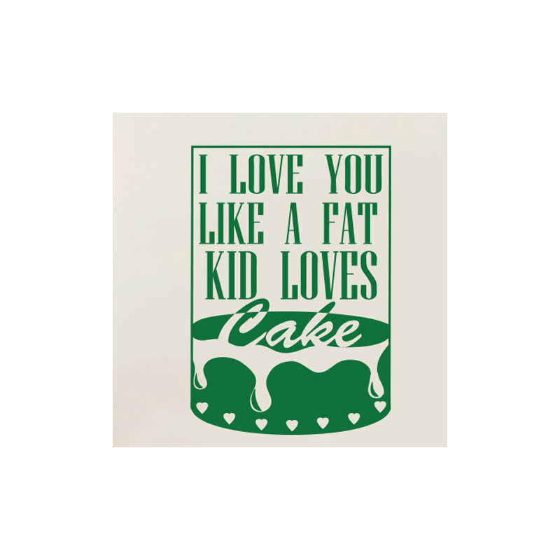 Non-Wall Damaging Wall Decal, Green, Large