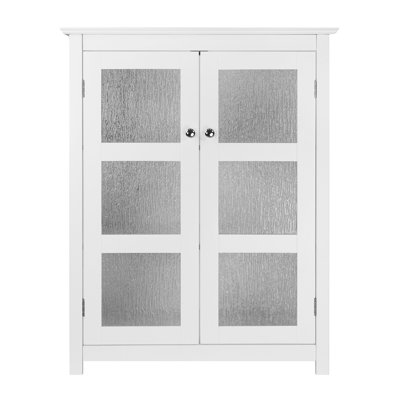 Leist 2-Door Freestanding Floor Storage Cabinet with 2 Adjustable Shelves