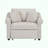 Chenille Convertible Sleeper Sofa-1202535481