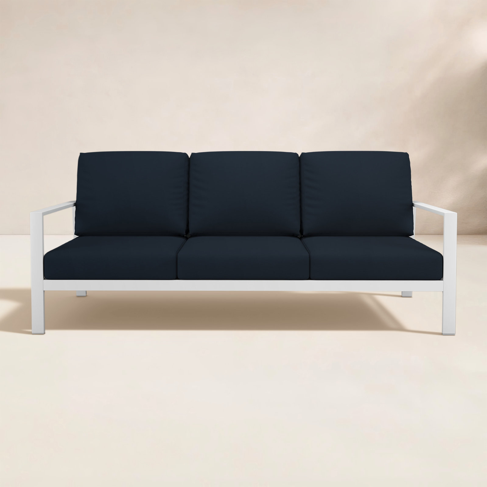 Townsend 80" Sunbrella® Patio Sofa, Canvas Navy