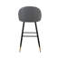Chaise de bar en cuir Keliyah-148211008
