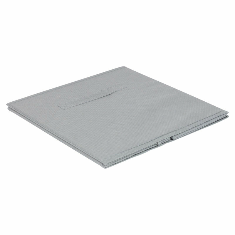 Fava 104cm H X 34.5cm W Aluminum Kids Cube, Grey