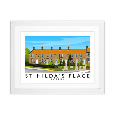 St Hilda's Place 1 Piece Wall Art