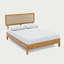Lit plateforme en bois massif avec tête de lit Anspach-811737050-866825062