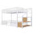 Metal Bunk Bed With Storage Staircase-355404991