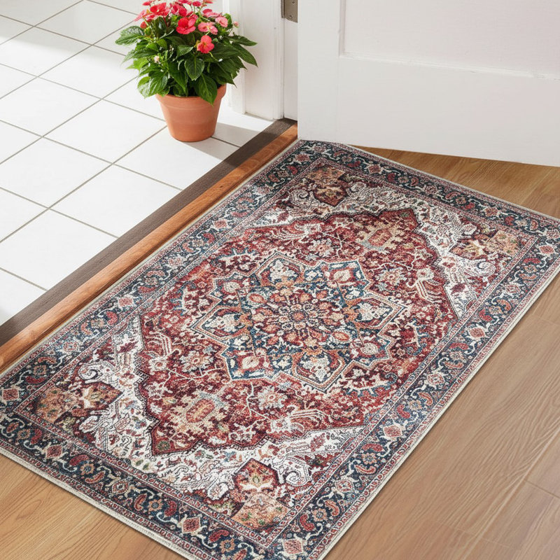 Floral 60cm X 90cm Area Rug