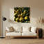 Hawaiian Coconuts Green, art mural en métal