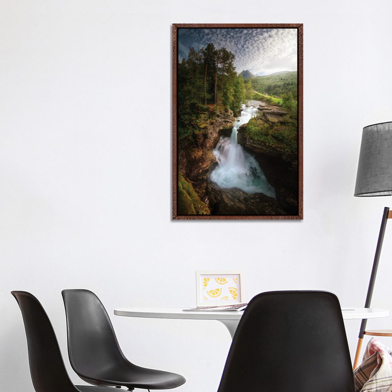 Ve by Juan Pablo De Miguel - Floater Frame Print on Canvas, 101.6 cm H x 66.04 cm W, Brown