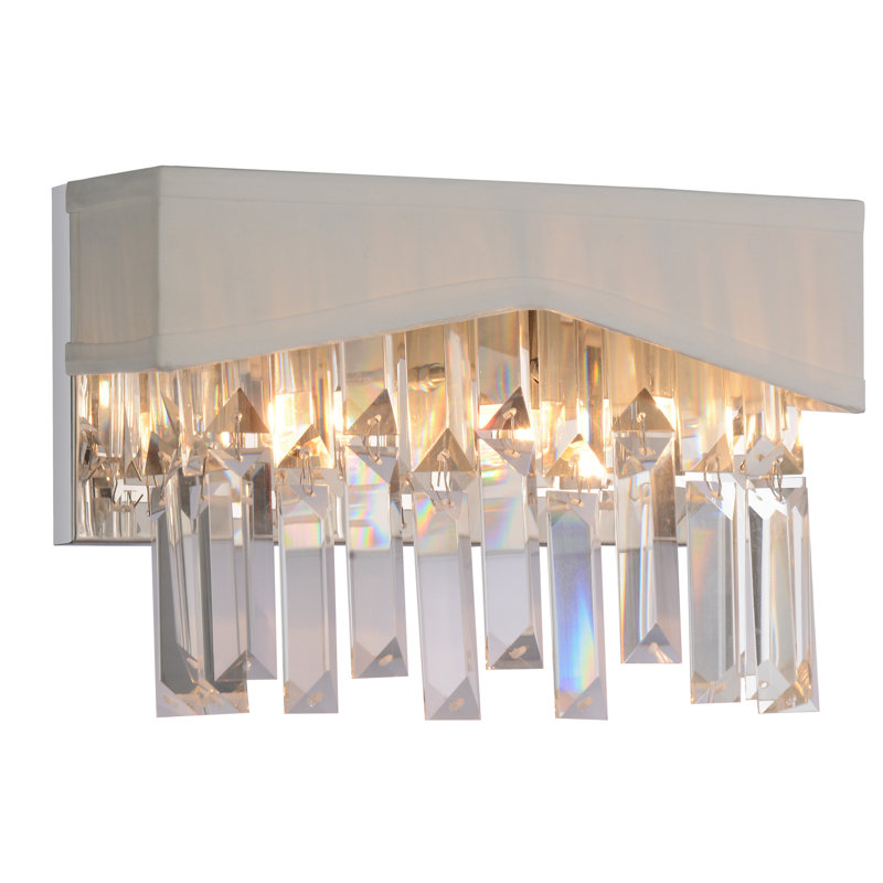 Schutz Flush Mounted Sconce, White