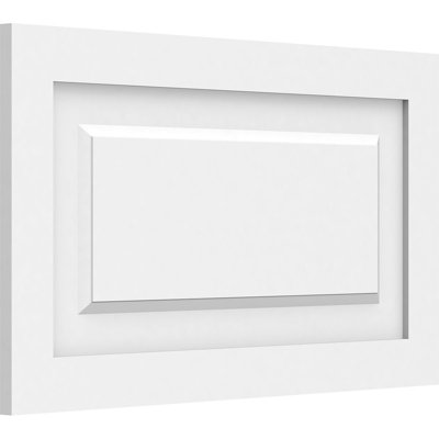 Panneau mural Harrison 3D en blanc