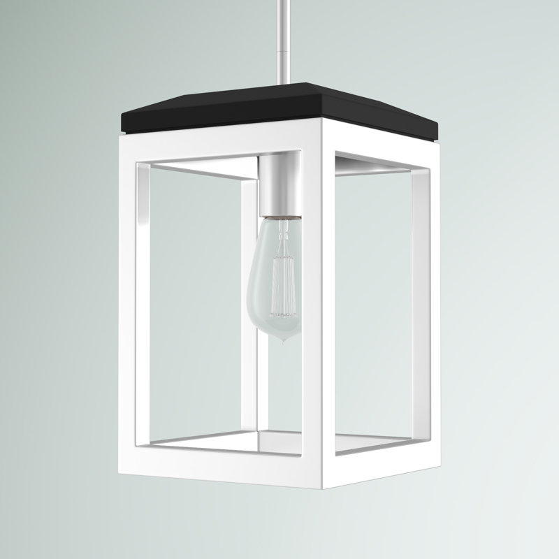 Luminaire suspendu rectangulaire à 1 lumière Adel