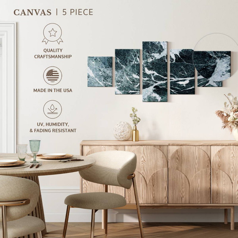 Marbre moderne Gleaves, H 42 po x l 92 po