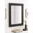 Moeko Solid Wood Rectangle Mirror-98717375