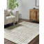 Tapis rectangulaire en laine touffeté à la main Amoura-432811713