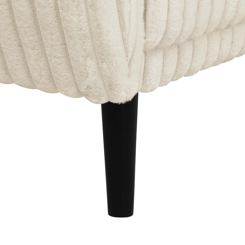 Lanerkirk Futon, Beige Corduroy