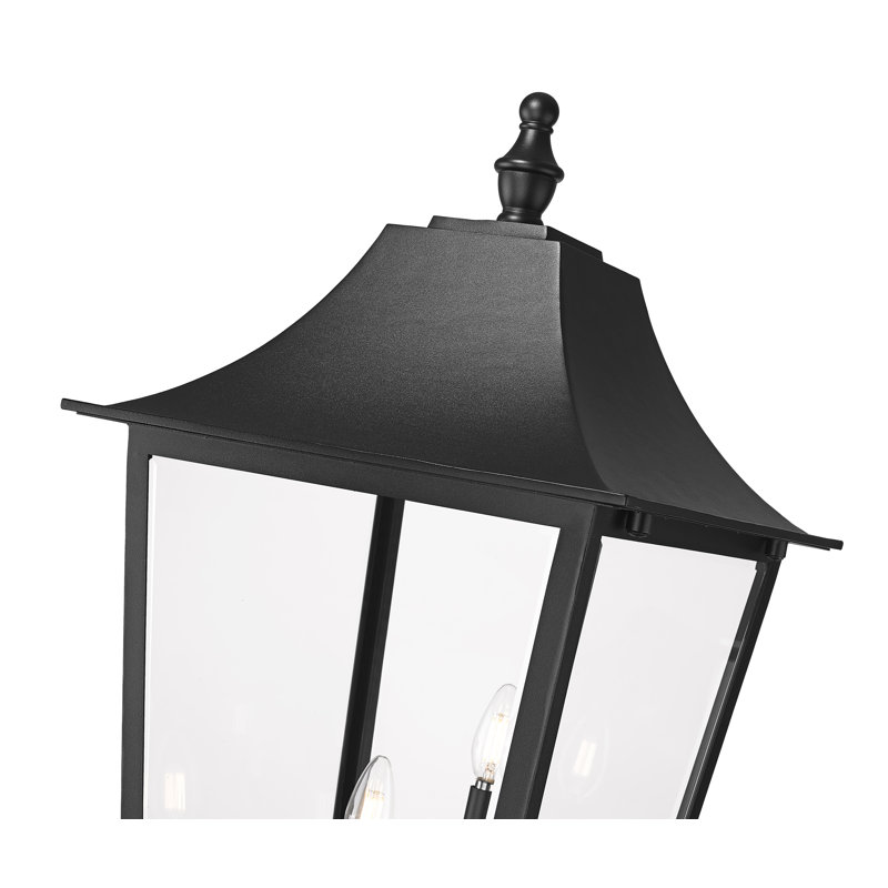 Luminaire d'extérieur sur pied 5 lumières Barling, H 134,75 po x l 16 po x P 16 po