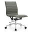 Chaise de bureau moderne | Dossier en cuir de polyuréthane côtelé | Hauteur réglable-1960608253-1996531099