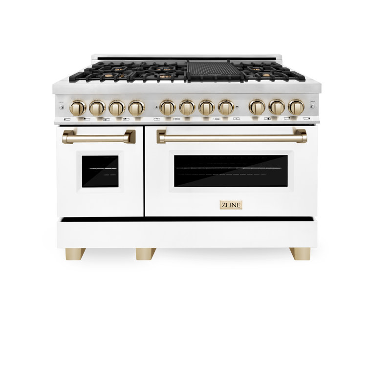 ZLINE Autograph 48" Legacy Dual Fuel Range w/ 7 Burners