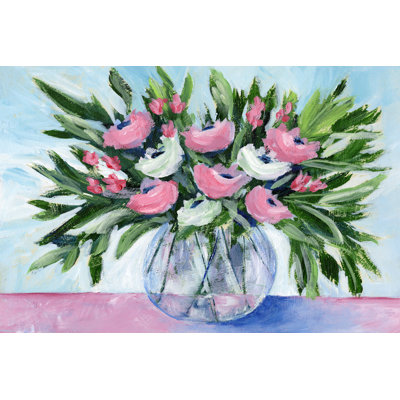 Rosy Bouquet I - Painting