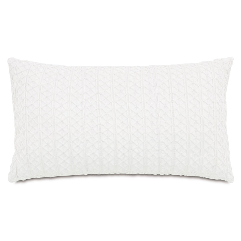 Belize Trellis Cotton Throw Pillow