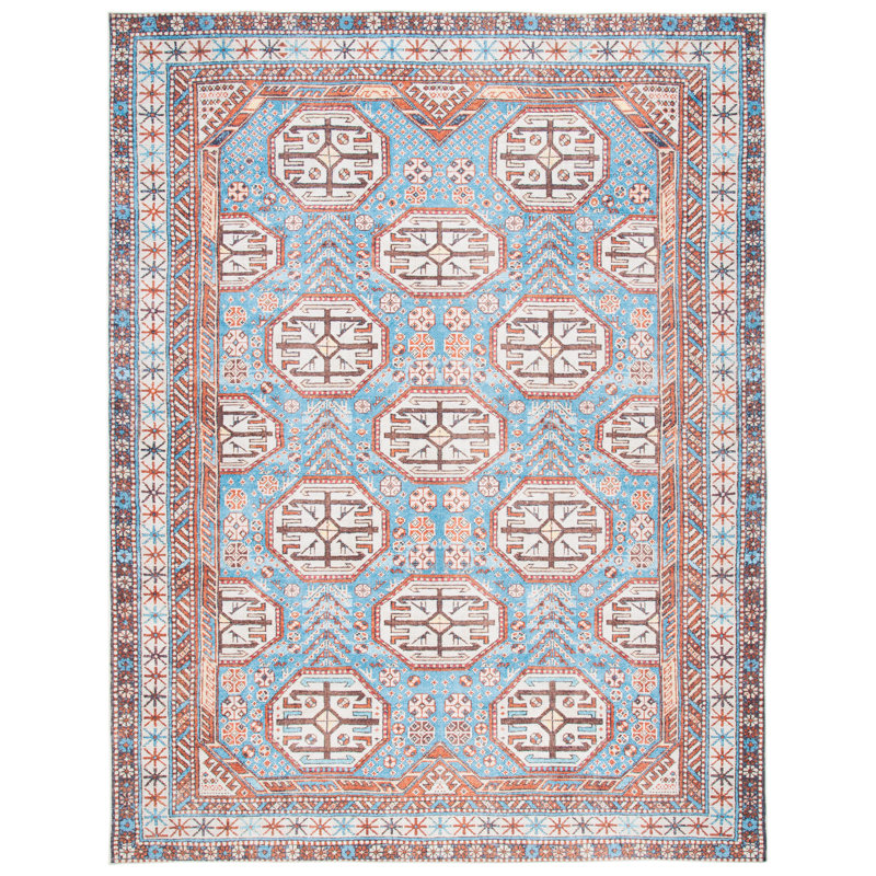 Tapis sud-ouest lavable à la machine Karma Performance, Rectangle 5 pi 3 po x 7 pi 7 po