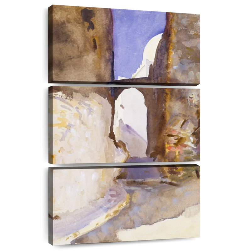 Sireci Street Tangier 1895, 38'' H x 24'' W