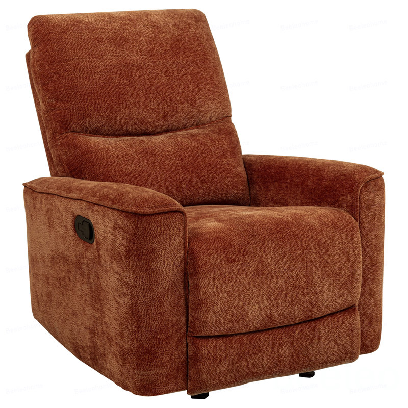 Fauteuil inclinable et oscillant Trask Orange brûlé