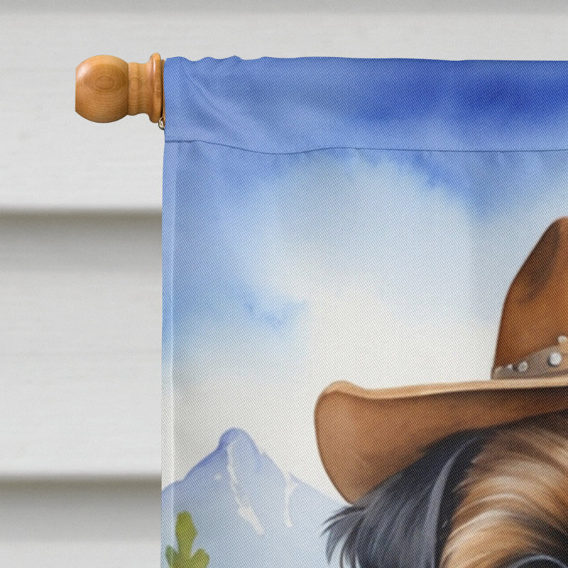 Drapeau Cowboy Welcome House, Griffon bruxellois