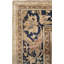 Tapis unique 11 pi 2 po x 18 pi avant 1900 beige / bleu / taupe / abricot pâle / rouille pâle