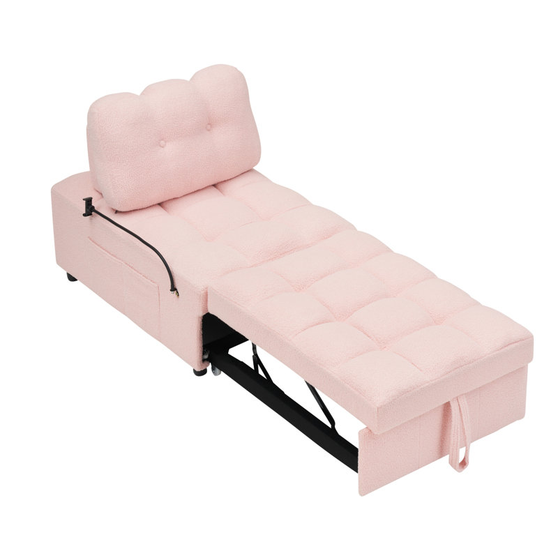 40,20 pouces de long, canapé en peluche, canapé convertible, bureau