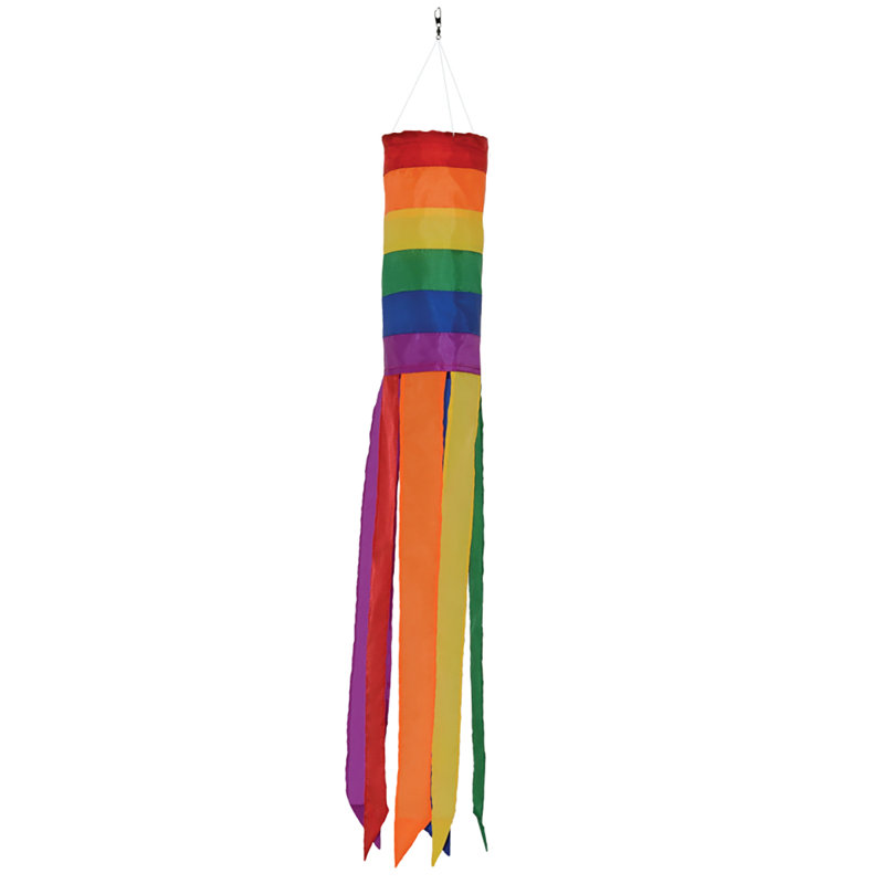 Manche à air Rainbow, H 33 po x l 5 po