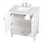 Selma 30'' Single Bathroom Vanity with Engineered Marble Top-1427252984