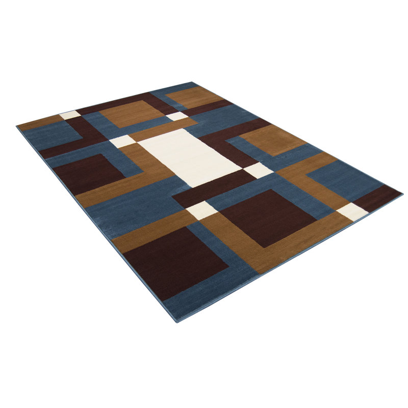 Geometric Indoor Rug, 7'7" x 10'6"
