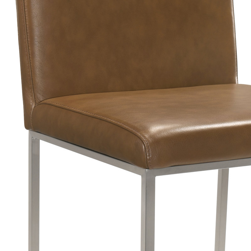 Tabouret de comptoir 25,8 po Batel, Brun caramel