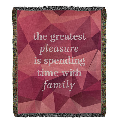 Hand Woven Throw Blanket