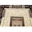 Tapis de la zone brune turque Bourgoin