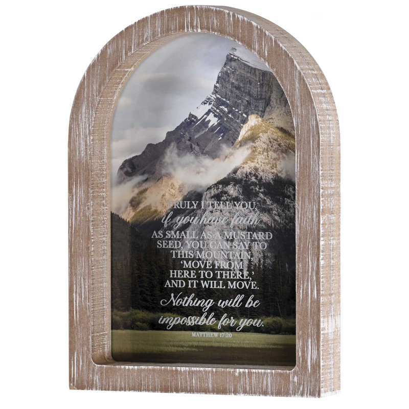 Framed Arch Truly I Tell You 9X13