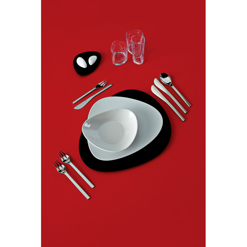 Colombina Melamine Novelty Placemats, Black