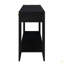 Console de 60 po avec 3 tiroirs, table d'entrée en bois avec tablette de rangement, table basse pour salon, couloir, vestibule, vestibule, couloir-1041922724