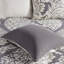 6 pièces imprimées avec des couleurs contrastées et des coussins brodés pour chambre double / grand