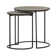 Ensemble de tables basses 4 pièces Blaurock