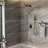 Dual Square Shower Head - 12 Inch Wall Mount Oil Rubber Bronze System-120920760