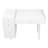 Farmhouse Desk And Bookshelf Set